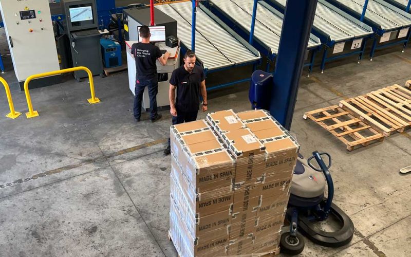 Almacén logístico de Intraco para empresas