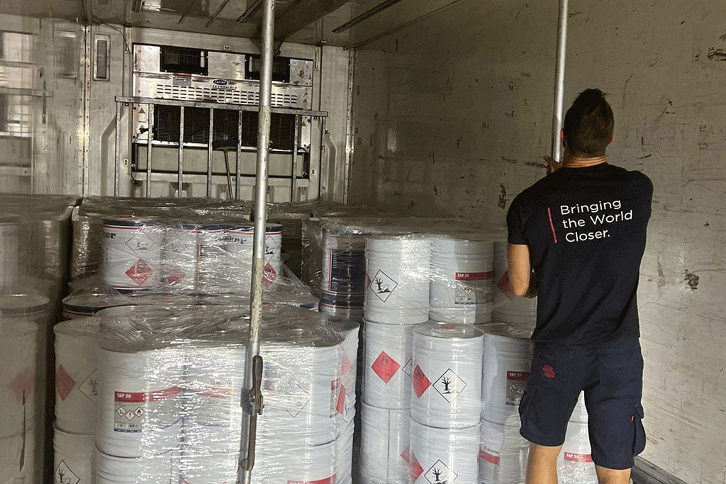 Transporte de mercancía peligrosa. Certificado Arrumazón